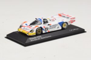 Porsche 956L #19 T. Boutsen / D. Theys 24 Hours of Le Mans 1986 Minichamps 1:43 430866519 Metal — billede 2 af 4