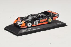 Porsche 956L #26 T-Bird Swap Shop P. Henn / J. Rondeau 24 Hours of Le Mans 1984 Minichamps 1:43 430846526 Metal — billede 2 af 4