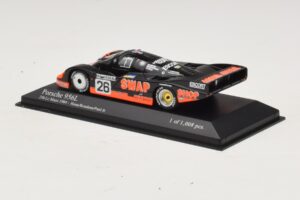 Porsche 956L #26 T-Bird Swap Shop P. Henn / J. Rondeau 24 Hours of Le Mans 1984 Minichamps 1:43 430846526 Metal — billede 3 af 4