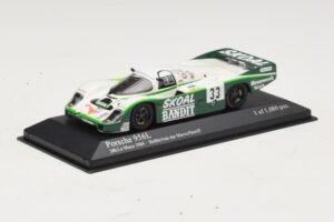 Porsche 956L #33 D. Hobbs / P. Streiff 24 Hours of Le Mans 1984 Minichamps 1:43 430846533 Metal — billede 2 af 4