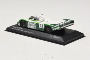 Porsche 956L #33 D. Hobbs / P. Streiff 24 Hours of Le Mans 1984 Minichamps 1:43 430846533 Metal — billede 3 af 4