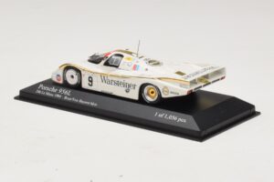 Porsche 956L Warsteiner #9 W. Brun / Bayern 24 Hours of Le Mans 1984 Minichamps 1:43 430846509 Metal — billede 3 af 4