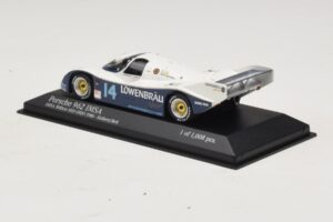 Porsche 962 IMSA #14 A. Holbert / D. Bell Mid-Ohio 500km 1986 Minichamps 1:43 400866514 Metal — billede 3 af 4