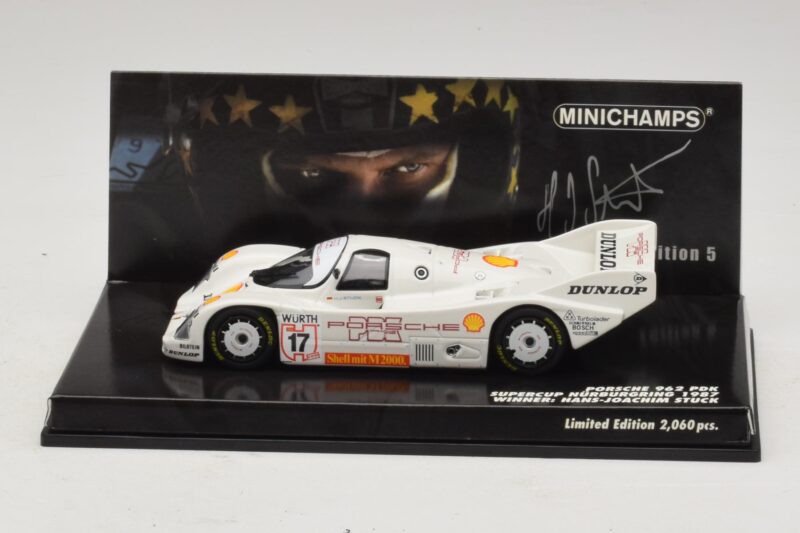 Porsche 962 PDK #17 H-J. Stuck Supercup Nurburgring 1987 Minichamps 1:43 444876817 Metal