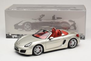 Porsche Boxster S 987 Grå Metallic Minichamps 1:18 110062030 Metal — billede 8 af 8