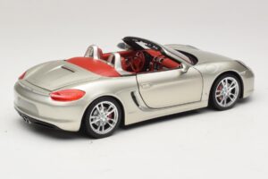 Porsche Boxster S 987 Grå Metallic Minichamps 1:18 110062030 Metal — billede 3 af 8