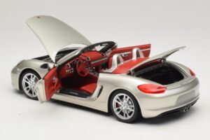 Porsche Boxster S 987 Grå Metallic Minichamps 1:18 110062030 Metal — billede 5 af 8