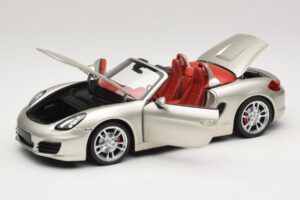 Porsche Boxster S 987 Grå Metallic Minichamps 1:18 110062030 Metal — billede 2 af 8