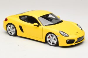 Porsche Cayman 981 Gul Minichamps 1:18 110062220 Metal — billede 6 af 8
