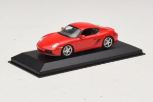 Porsche Cayman 987 S Rød Minichamps 1:43 400065620 Metal — billede 2 af 4