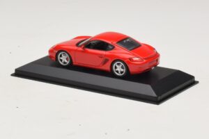 Porsche Cayman 987 S Rød Minichamps 1:43 400065620 Metal — billede 3 af 4