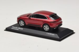 Porsche Macan 95B Rød Metallic Minichamps 1:43 410062600 Metal — billede 3 af 4