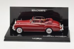 Rolls-Royce Silver Cloud II Cabriolet Rød Minichamps 1:43 436134930 Metal