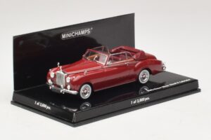 Rolls-Royce Silver Cloud II Cabriolet Rød Minichamps 1:43 436134930 Metal — billede 2 af 4
