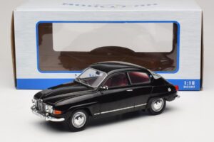 Saab 96 V4 Sort MCG 1:18 MCG18063 Metal — billede 6 af 6