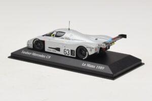 Sauber Mercedes C9 #63 J. Mass / M. Reuter / S. Dickens Winners 24 Hours of Le Mans 1989 Minichamps 1:43 B66041033 Metal — billede 3 af 5