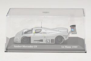 Sauber Mercedes C9 #63 J. Mass / M. Reuter / S. Dickens Winners 24 Hours of Le Mans 1989 Minichamps 1:43 B66041033 Metal — billede 4 af 5