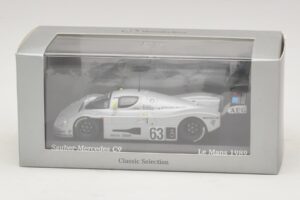 Sauber Mercedes C9 #63 J. Mass / M. Reuter / S. Dickens Winners 24 Hours of Le Mans 1989 Minichamps 1:43 B66041033 Metal — billede 5 af 5