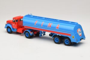 Scania L110S Tanksattelzug FINA Minichamps 1:43 499126970 Metal — billede 5 af 6