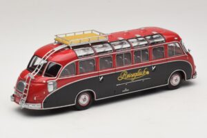 Setra S8 Reisegluck Minichamps 1:43 439030089 Metal — billede 2 af 6