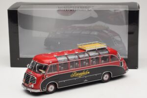 Setra S8 Reisegluck Minichamps 1:43 439030089 Metal — billede 6 af 6