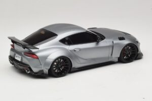 Toyota Supra A90 Prior Design Matt Silver GT Spirit 1:18 GT343 Resin — billede 2 af 5