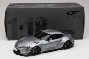Toyota Supra A90 Prior Design Matt Silver GT Spirit 1:18 GT343 Resin — billede 5 af 5