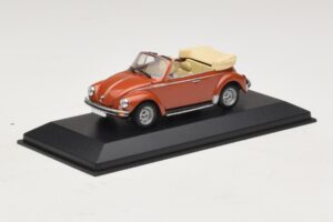 Volkswagen 1200 Cabriolet Hebmuller Rød Minichamps 1:43 430052032 Metal — billede 2 af 4