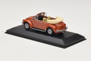 Volkswagen 1200 Cabriolet Hebmuller Rød Minichamps 1:43 430052032 Metal — billede 3 af 4