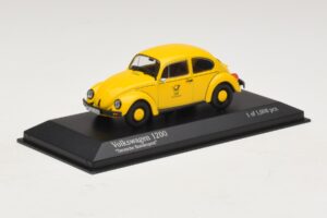 Volkswagen 1200 Deutsche Bundespost Minichamps 1:43 400057197 Metal — billede 2 af 4