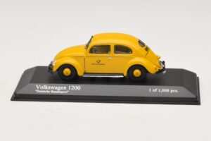 Volkswagen 1200 Export Deutsche Bundespost Minichamps 1:43 431051292 Metal