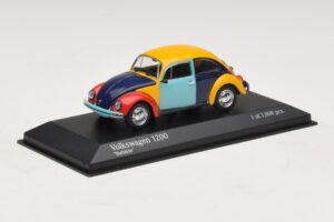 Volkswagen 1200 Harlekin Minichamps 1:43 400057102 Metal — billede 2 af 4