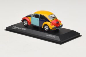 Volkswagen 1200 Harlekin Minichamps 1:43 400057102 Metal — billede 3 af 4