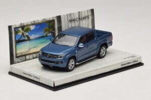 Volkswagen Amarok Blå Metallic Minichamps 1:43 436058362 Metal — billede 2 af 5