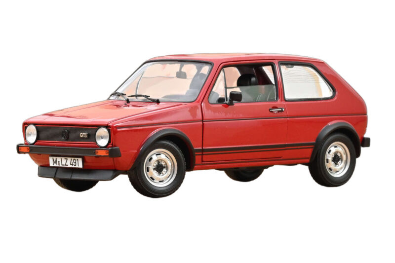 Volkswagen Golf GTI Mk1 Rød Norev 1:18 Volkswagen Golf GTI Mk1 Rød Norev 1:18 188472 Metal