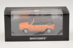 Volkswagen Golf Mk1 Cabriolet Orange Minichamps 1:43 400055131 Metal — billede 4 af 4
