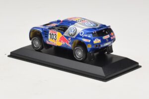 Volkswagen Race Touareg #103 B. Saby / R. Perin Winner Rally Por Las Pampas 2005 Erstatningsæske Minichamps 1:43 436055303-R1 — billede 3 af 4