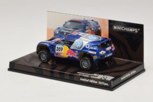 Volkswagen Race Touareg Red Bull #307 B. Saby / M. Perin Dakar Rally 2005 Minichamps 1:43 436055307 Metal — billede 3 af 5