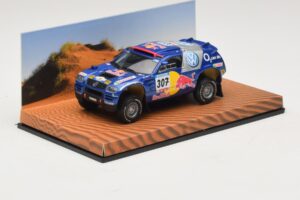 Volkswagen Race Touareg Red Bull #307 Forhandlerudgave 2005 Minichamps 1:43 7LO099400PD307 Metal — billede 2 af 5