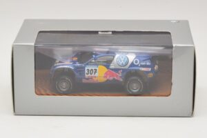 Volkswagen Race Touareg Red Bull #307 Forhandlerudgave 2005 Minichamps 1:43 7LO099400PD307 Metal — billede 5 af 5