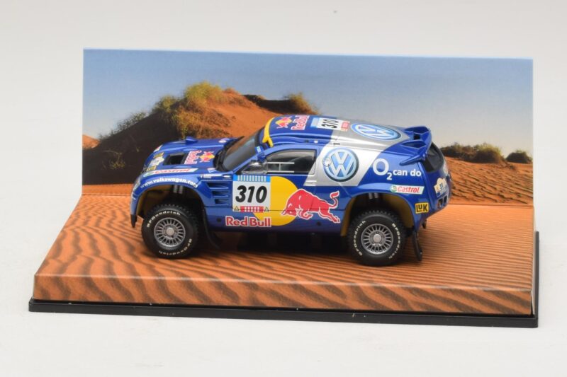 Volkswagen Race Touareg Red Bull #310 Forhandlerudgave 2005 Minichamps 1:43 7LO099400PD310 Metal