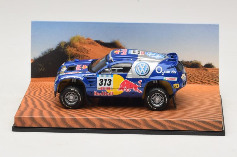 Volkswagen Race Touareg Red Bull #313 Forhandlerudgave 2005 Minichamps 1:43 7LO099400PD313 Metal