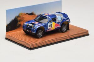 Volkswagen Race Touareg Red Bull #313 Forhandlerudgave 2005 Minichamps 1:43 7LO099400PD313 Metal — billede 2 af 5
