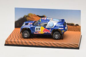 Volkswagen Race Touareg Red Bull #317 Forhandlerudgave 2005 Minichamps 1:43 7LO099400PD317 Metal