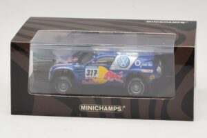 Volkswagen Race Touareg Red Bull #317 Gordon / von Zitzewitz Dakar Rally 2005 Minichamps 1:43 436055317 Metal — billede 5 af 5