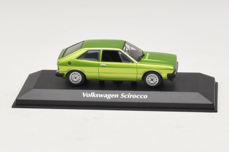 Volkswagen Scirocco Mk1 Grøn Metallic Maxichamps 1:43 940050420 Metal