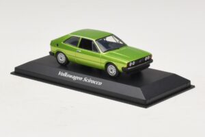 Volkswagen Scirocco Mk1 Grøn Metallic Maxichamps 1:43 940050420 Metal — billede 3 af 4