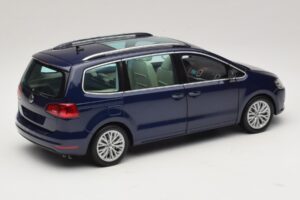 Volkswagen Sharan Blue Metallic Minichamps 1:18 110051000 Metal — billede 3 af 8