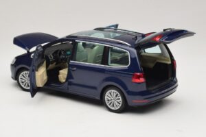 Volkswagen Sharan Blue Metallic Minichamps 1:18 110051000 Metal — billede 7 af 8