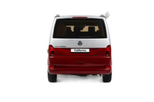 Volkswagen T6.1 California Ocean Tornado Red / Reflex Silver Otto 1:18 OT1342 Resin — billede 5 af 5
